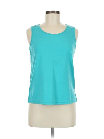 Pre-owned Draper's & Damon's Sleeveless T-shirt In Blue