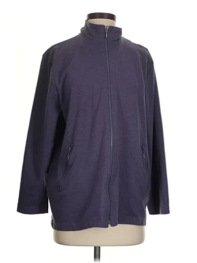 Pre-owned Draper's & Damon's Track Jacket In Purple