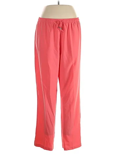 Pre-owned Draper's & Damon's Track Pants In Pink