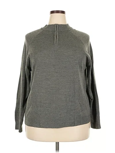 Pre-owned Draper's & Damon's Turtleneck Sweater In Gray