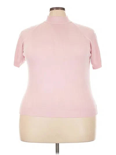 Pre-owned Draper's & Damon's Turtleneck Sweater In Pink