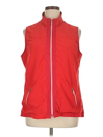 Pre-owned Draper's & Damon's Vest In Red