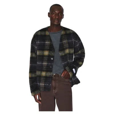 Dr.denim Cardigan  Julian Cardigan - Black Olive Check In Other