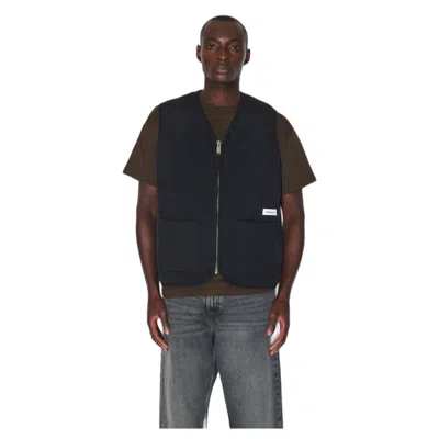 Dr.denim Gilet Dr Denim Terry Quilted Dress - Black In Other