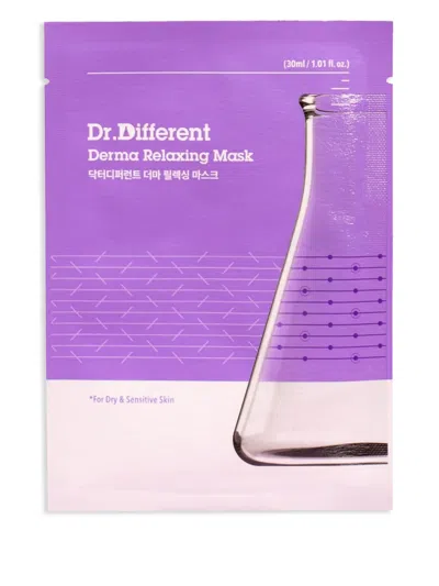 Dr.different Derma Relaxing Face Mask (pack Of Four Boxes) In Purple