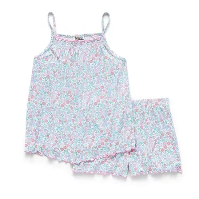 Dream Big Peace Out Little & Big Kid Girls Sleeveless 2-pc. Pajama Set In Multi