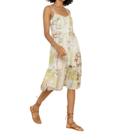 Dream Catcher Linda Dress In Spring In Multi