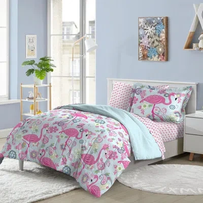 Dream Factory Flamingo Twin Biab Pink