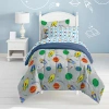 Dream Factory Space Rocket Space Rocket Comforter Set In Multi-white