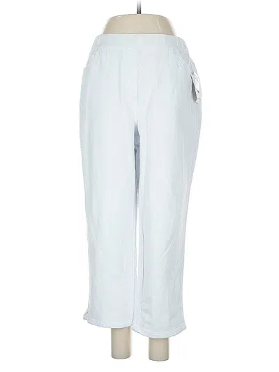 Pre-owned Dream Jeannes By Quacker Factory Jeans In White