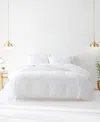 Dream Naturally All Season Primaloft Oversized Down Alternative Comforter, King In White