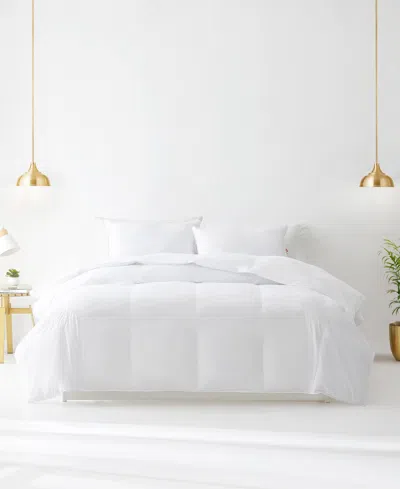 Dream Naturally All Season Primaloft Oversized Down Alternative Comforter, King In White