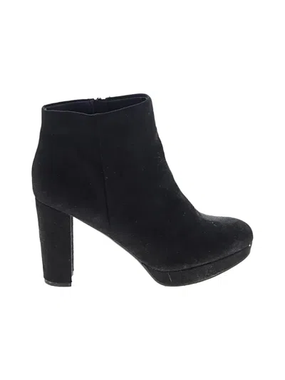 Pre-owned Dream Pairs Ankle Boots In Black