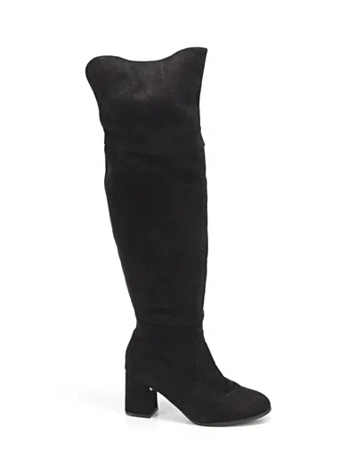 Pre-owned Dream Pairs Boots In Black