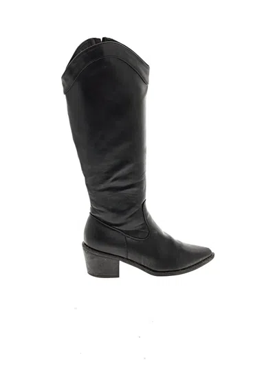 Pre-owned Dream Pairs Boots In Black