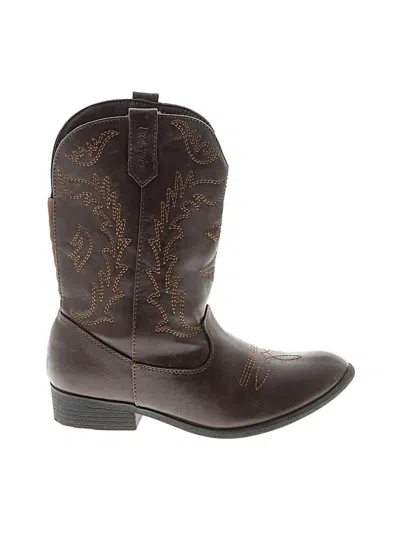 Pre-owned Dream Pairs Kids' Boots In Brown