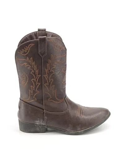 Pre-owned Dream Pairs Boots In Brown