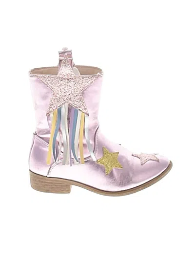 Pre-owned Dream Pairs Kids' Boots In Pink