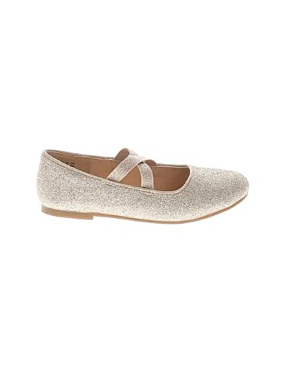 Pre-owned Dream Pairs Kids' Dress Shoes In Gold