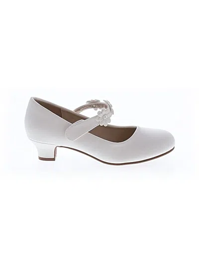 Pre-owned Dream Pairs Kids' Dress Shoes In Ivory