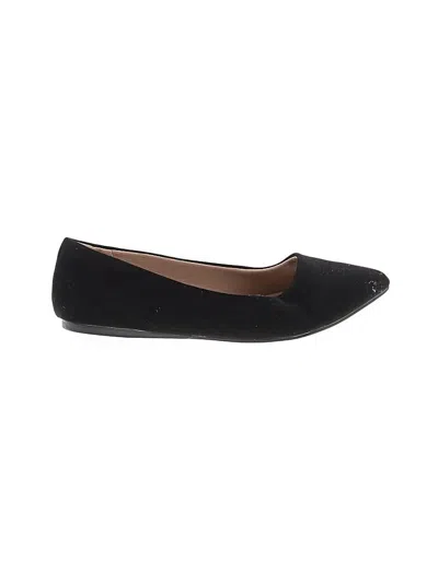 Pre-owned Dream Pairs Flats In Black