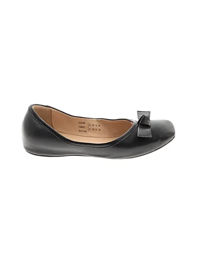 Pre-owned Dream Pairs Flats In Black