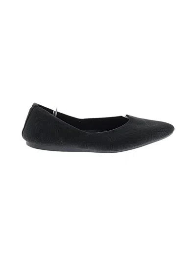 Pre-owned Dream Pairs Flats In Black