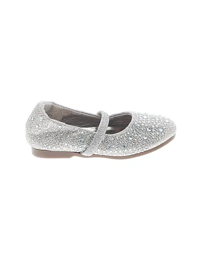 Pre-owned Dream Pairs Kids' Flats In Gold