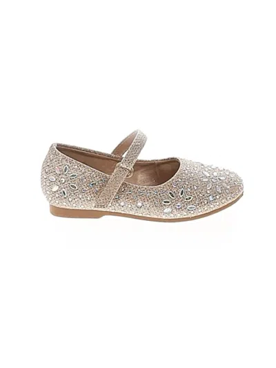 Pre-owned Dream Pairs Kids' Flats In Tan