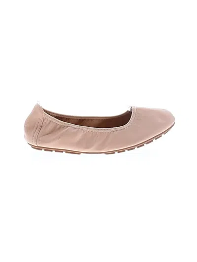 Pre-owned Dream Pairs Flats In Tan
