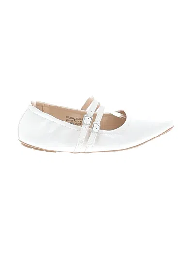 Pre-owned Dream Pairs Flats In White