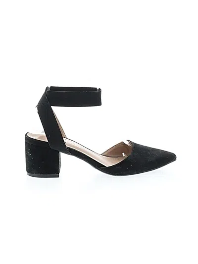 Pre-owned Dream Pairs Heels In Black