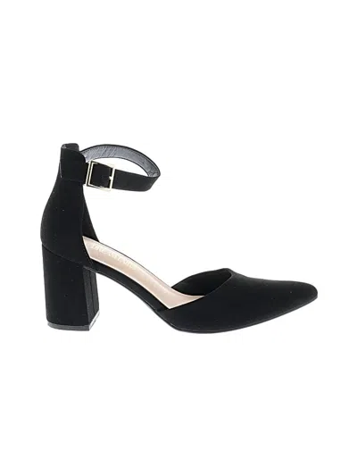 Pre-owned Dream Pairs Heels In Black