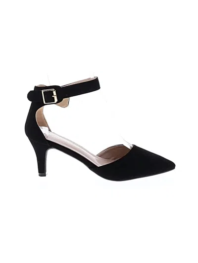 Pre-owned Dream Pairs Heels In Black