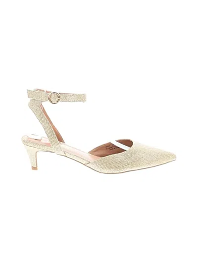 Pre-owned Dream Pairs Heels In Ivory