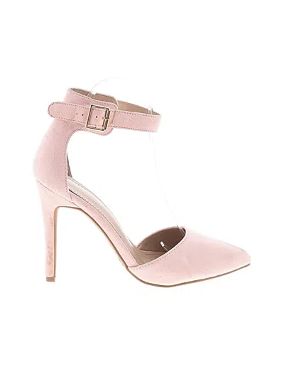 Pre-owned Dream Pairs Heels In Pink