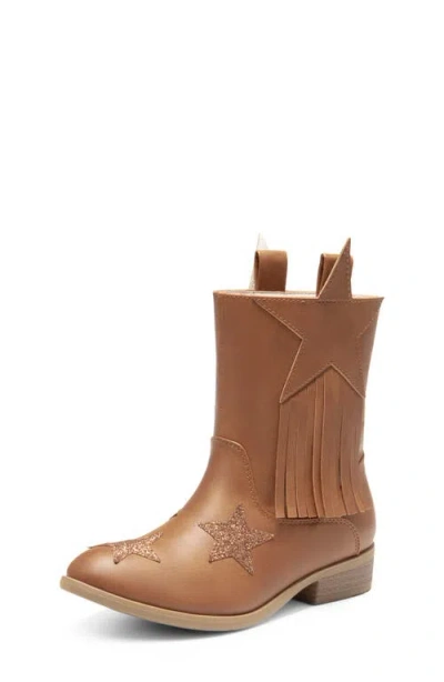 Dream Pairs Kids' Western Boot In Camel