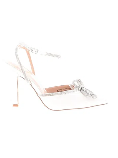 Pre-owned Dream Pairs Mule/clog In White