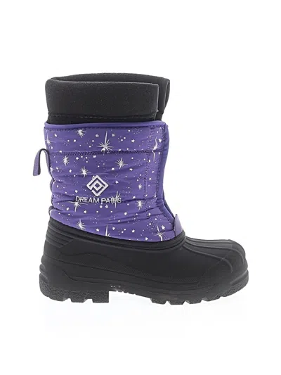 Pre-owned Dream Pairs Kids' Rain Boots In Purple