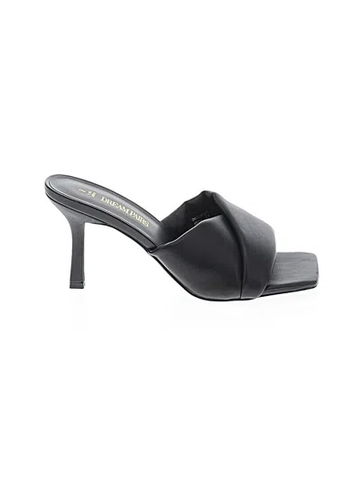 Pre-owned Dream Pairs Sandals In Black