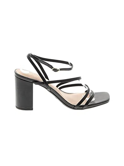 Pre-owned Dream Pairs Sandals In Black