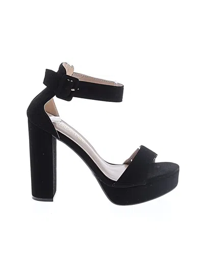 Pre-owned Dream Pairs Sandals In Black