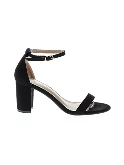 Pre-owned Dream Pairs Sandals In Black
