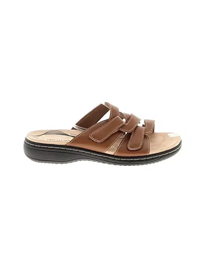 Pre-owned Dream Pairs Sandals In Brown