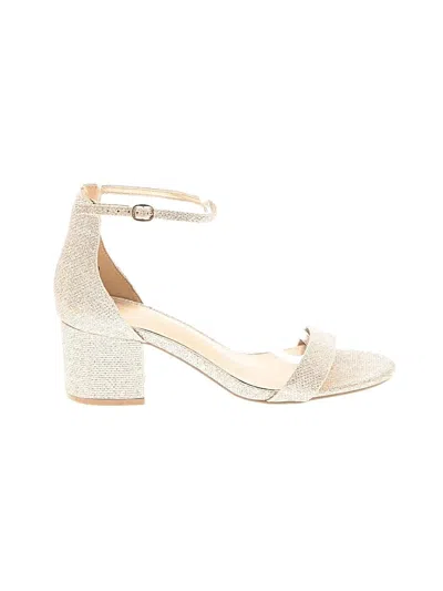 Pre-owned Dream Pairs Sandals In Gold