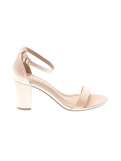 Pre-owned Dream Pairs Sandals In Pink