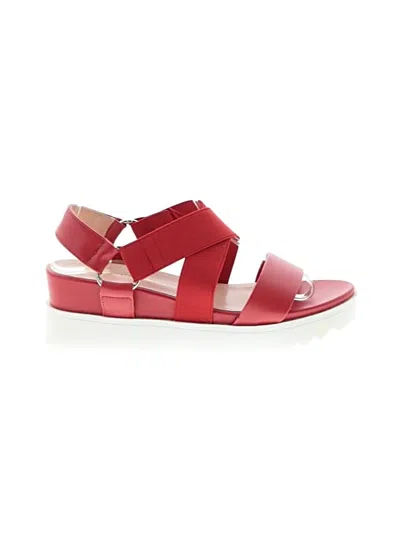 Pre-owned Dream Pairs Sandals In Red
