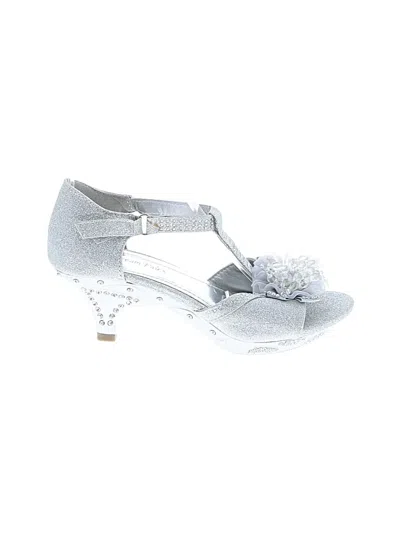 Pre-owned Dream Pairs Kids' Sandals In Silver