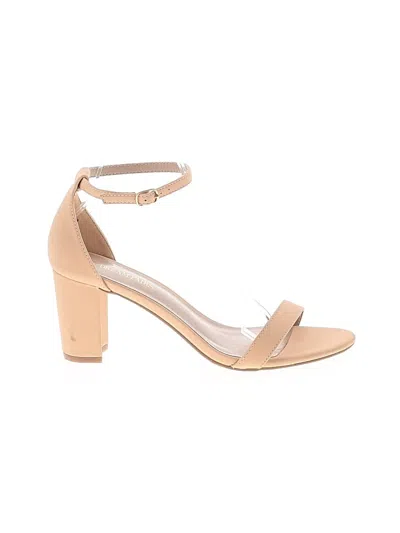 Pre-owned Dream Pairs Sandals In Tan