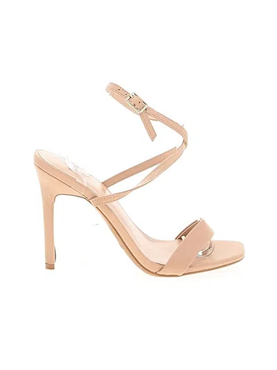 Pre-owned Dream Pairs Sandals In Tan